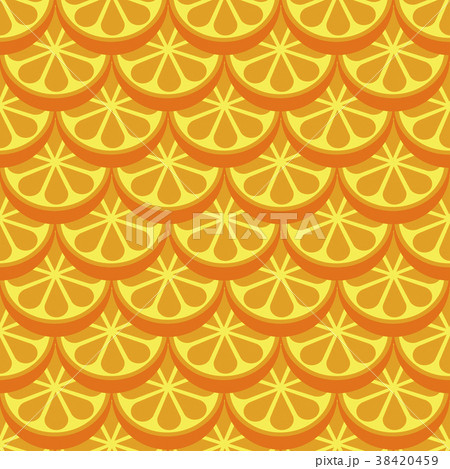 Orange fruit seamless bright pattern Orange fruit seamless bright pattern 38420459
