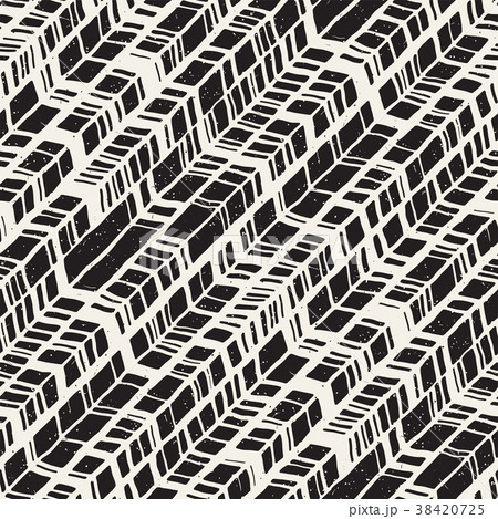 Vector seamless freehand pattern. Doodle 38420725
