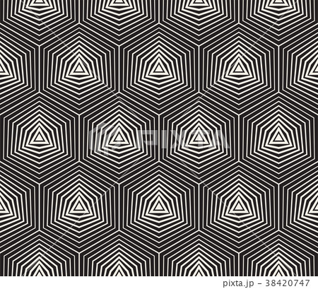 Vector seamless pattern. Modern stylish abstract 38420747