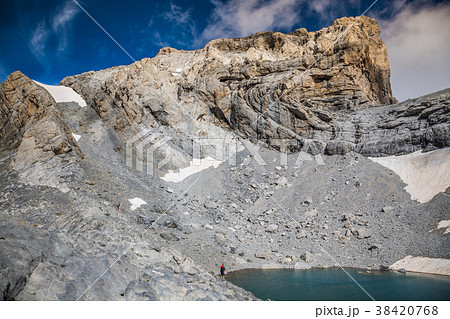 Monte Perdido in Ordesa National Park, Huesca. Monte Perdido in Ordesa National Park, Huesca. 38420768
