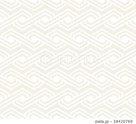 Vector seamless pattern. Modern stylish abstract 38420769