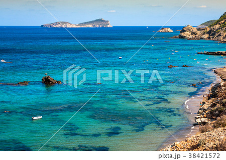 Figueral beach in Ibiza, Spain 38421572