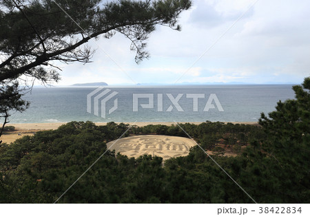 銭形砂絵と伊吹島（観音寺市有明浜） 38422834