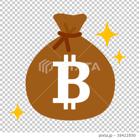 Bitcoin and bag 38422850