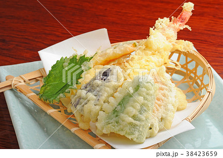 てんぷら盛り合わせ 38423659