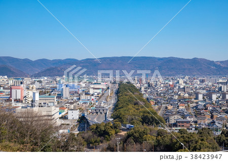 坂出市市街地（さぬき浜街道方面） 38423947