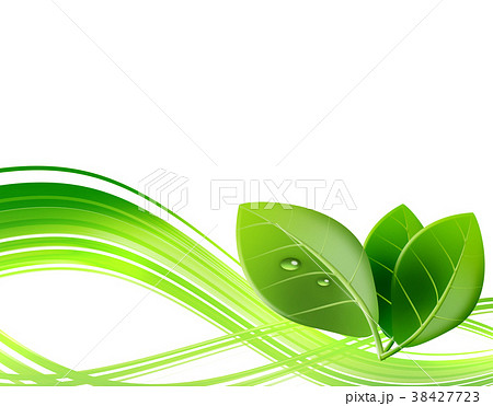 エコロジー背景　成長　エコ　自然環境　省エネ　若芽 38427723