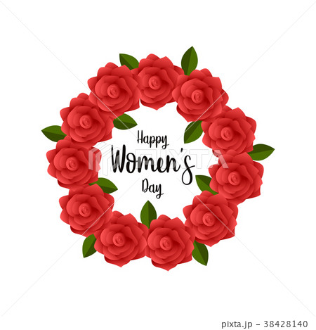 Women day label Women day label 38428140