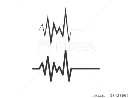 heartbeat pulse vector 38428662