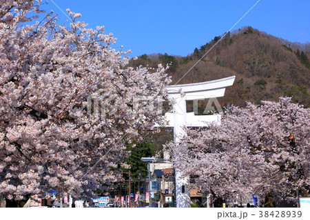 秩父長瀞の街並み 38428939