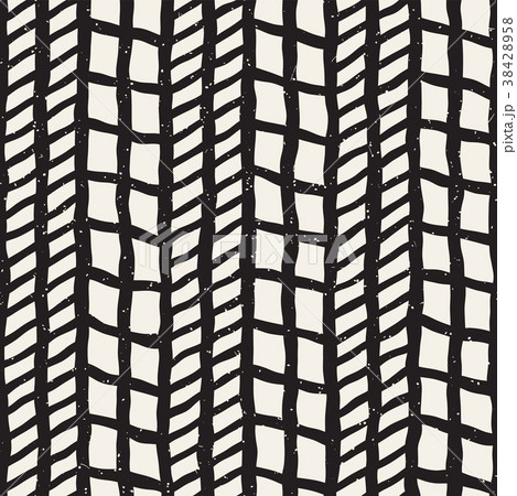 Hand drawn style seamless pattern. Abstract 38428958