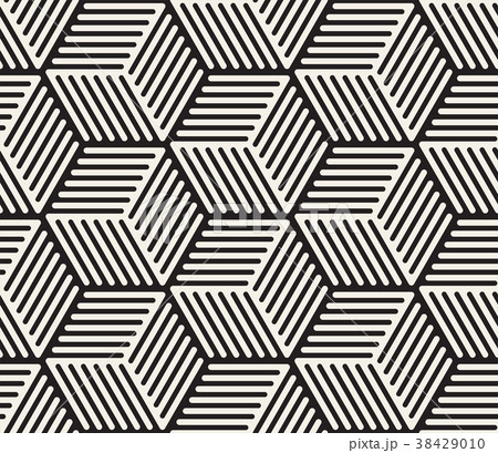 Vector seamless pattern. Modern stylish abstract 38429010
