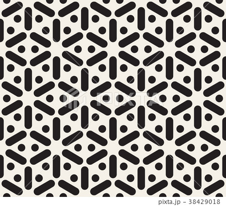 Vector seamless pattern. Modern stylish abstract 38429018