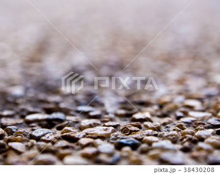 Texture of the exposed aggregate finish flooring Texture of the exposed aggregate finish flooring 38430208
