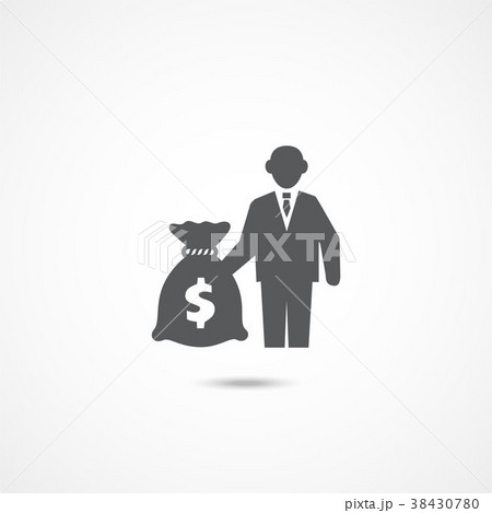 Investor icon on white Investor icon on white 38430780