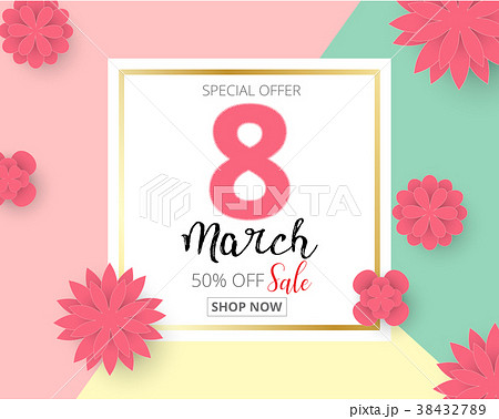 International Happy Women's Day 8 March holiday  38432789