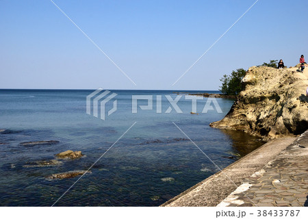 奥能登　恋路海岸の奇岩 38433787