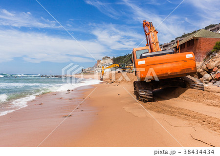 Construction Beach Ocean Erosion Repairs Construction Beach Ocean Erosion Repairs 38434434