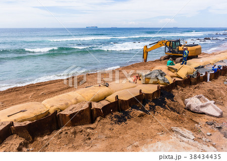 Construction Beach Ocean Erosion Repairs Construction Beach Ocean Erosion Repairs 38434435