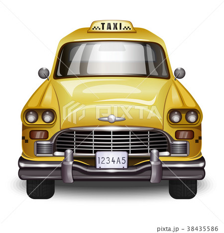 Retro yellow taxi Retro yellow taxi 38435586