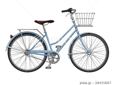 Bicycle with luggage 38435607