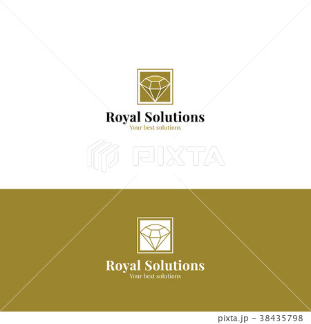 Abstract royal minimalistic logo 38435798