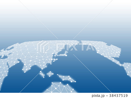 地図_ネットワーク 地図_ネットワーク 38437519