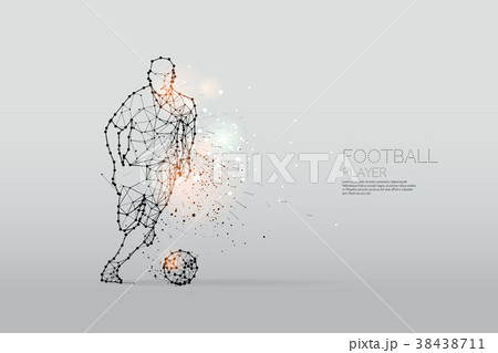 The particles of football player motion The particles of football player motion 38438711