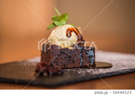 Detail on special designe for food on plate 38440523
