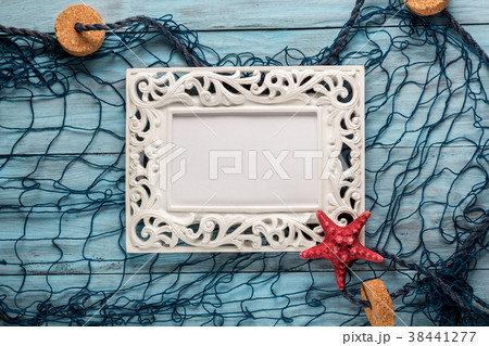 postcard in marine style 38441277