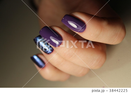 Fashion nails design manicure 38442225