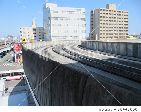 ガイドウェイバスの専用軌道 38443000