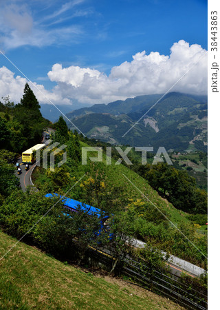 南投 山脈 山並み 38443863