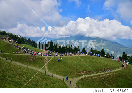 南投 山脈 山並み 38443869