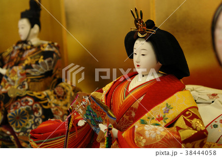 鯉幟が泳ぐ川　瀬戸川 38444058