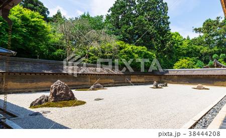 京都　龍安寺　石庭 38444208