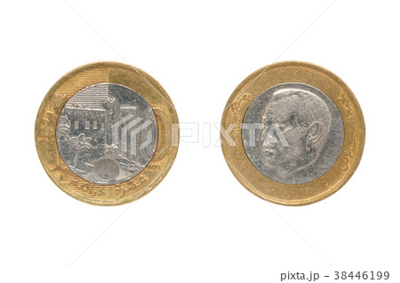 Ten Moroccan dirham coin 38446199