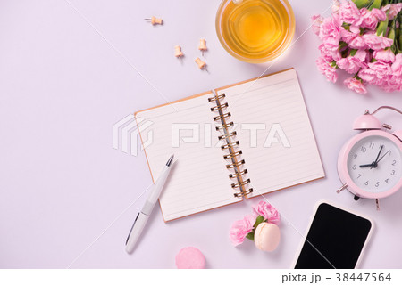 Wedding to do list with flowers. Mockup planner  38447564