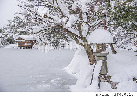 兼六園　大雪 38450916