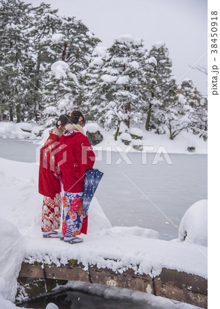 兼六園　大雪 38450918