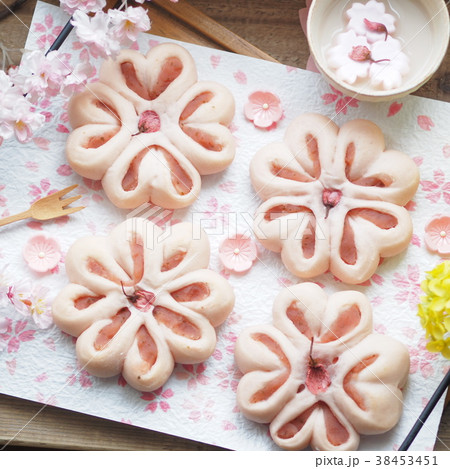 桜あんパン 桜あんパン 38453451