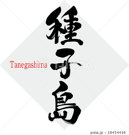 種子島・Tanegashima（筆文字・手書き） 38454436