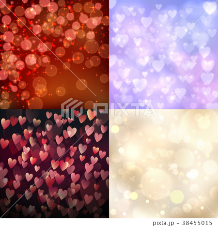 Creative bokeh vector abstract trendy texture 38455015