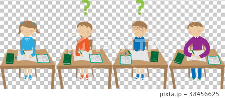 学校　勉強　わからない 38456625