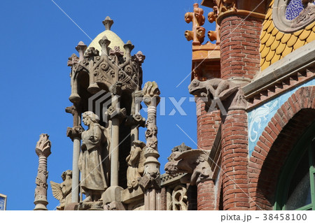 カタルーニャの芸術サン・パウ病院 38458100
