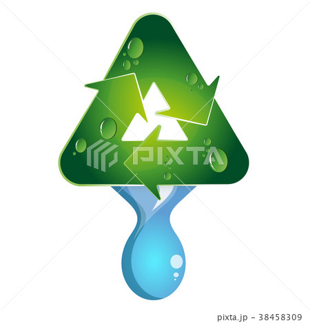 Water drop recycling 38458309