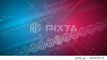 dna and medical and technology background dna and medical and technology background 38460475