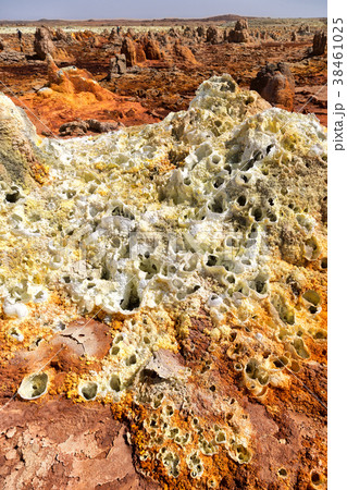 africa  the volcanic depression  of dallol 38461025