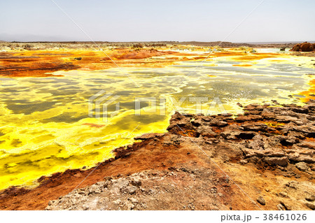africa  the volcanic depression  of dallol 38461026