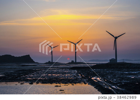 タービン 風景 風力発電所 38462989